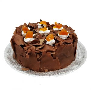 Bolo Brigadeiro de Café com Damasco