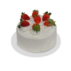 Bolo de Morango com Creme Diet
