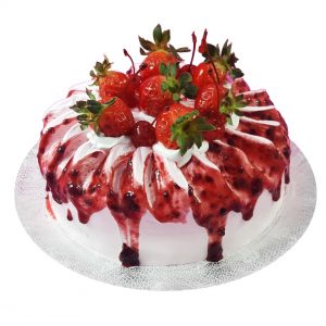 Bolo Frutas Vermelhas