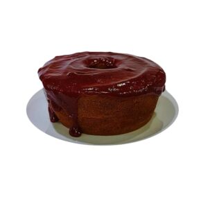 Bolo de Fubá com Goiabada