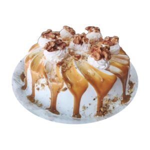 Bolo Doce de Leite com Nozes